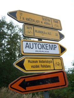 Leserliche, gut markierte Routen 
und eine Chance auf �bernachtung.